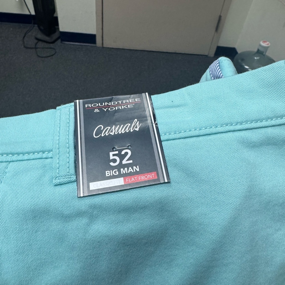 Roundtree & Yorke Aqua Casual Pants